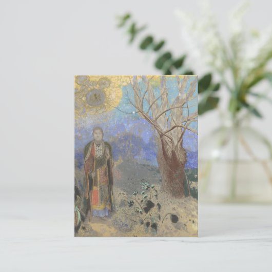 Le Bouddha Postkarte (Stehend Vorderseite)