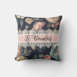 Le Boudoir Vintag Lace und Fabric Kissen