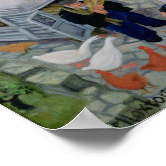 Le Boulanger Poster (Ecke)