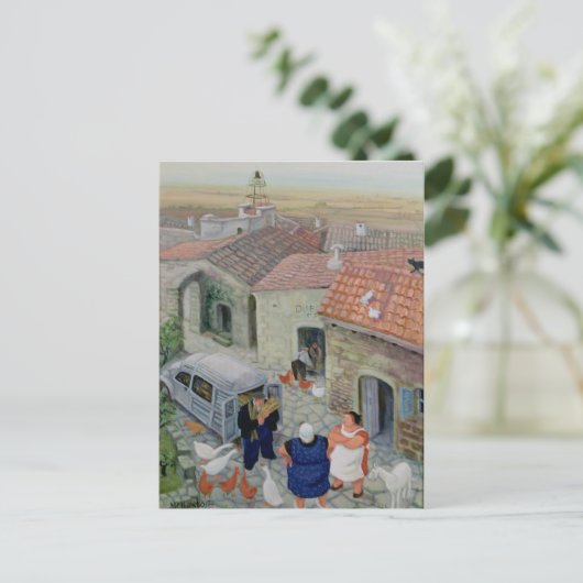 Le Boulanger Postkarte (Stehend Vorderseite)