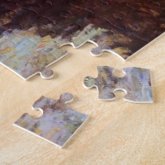 Le Bras de Mousseaux Abend Monet Fine Art Puzzle (Seite)