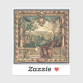 Le Brun - Schloss Monceaux Monat Dezember Aufkleber (Blatt)