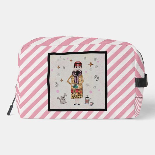 Le Cafe Bag Waschbeutel (Rückseite)