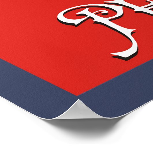 Le Cafe de Petit Chien, Paris (Nackt) Poster (Ecke)