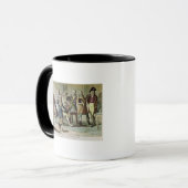 Le Cafe des Incroyables, 1797 Tasse (Vorderseite Links)