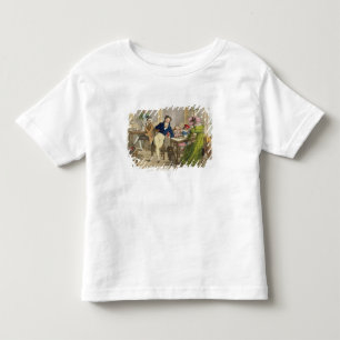 Le Cafe, Kneipe. durch Rodwell und Martin 1820 Kleinkind T-shirt