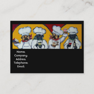 " Le Café Koch Pet Visitenkarten Visitenkarte