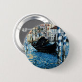Le-Canal Grande à Venise - Edouard Manet Button (Vorne & Hinten)