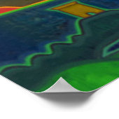 Le Cap de Roccapina et son 2014 Poster (Ecke)