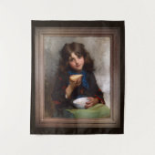 Le Casse-Croûte von Léon-Jean-Basile Perrault Wandteppich (Vorderseite)