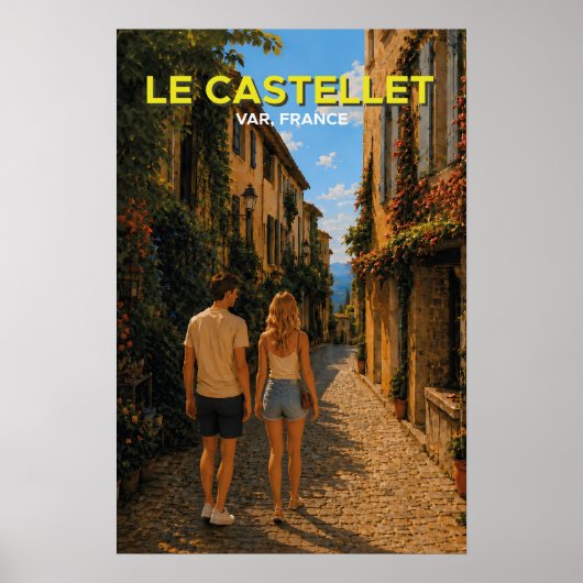 Le Castellet Poster (Vorne)