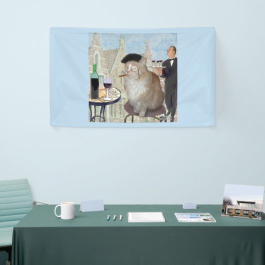 Le Cat du Café Banner (Messeveranstaltung)