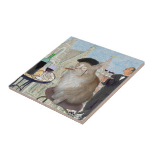 Le Cat du Café Fliese