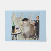 Le Cat du Café Fußmatte (Vorderseite)