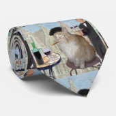 Le Cat du Café Krawatte (Gerollt)