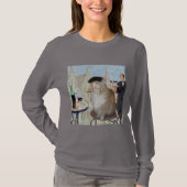 Le Cat du Café T-Shirt (Vorderseite)