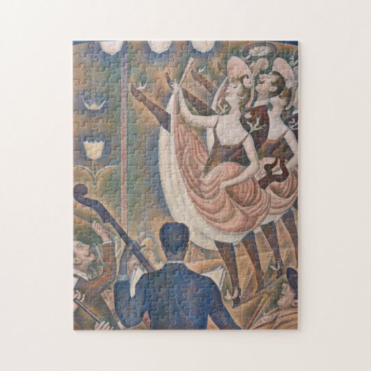 Le Chahut von Georges Seurat Puzzle (Vertikal)