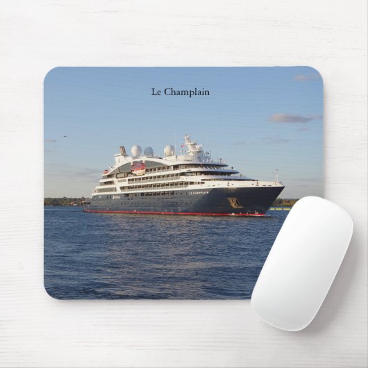 Le Champlain mousepad (Mit Mouse)