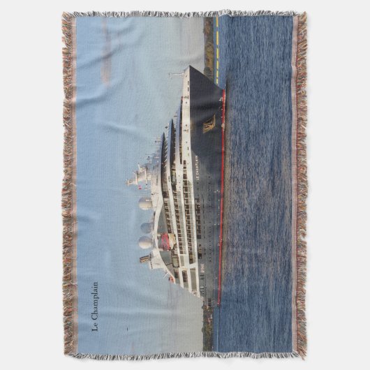 Le Champlain throw Decke (Vorderseite Vertikal)