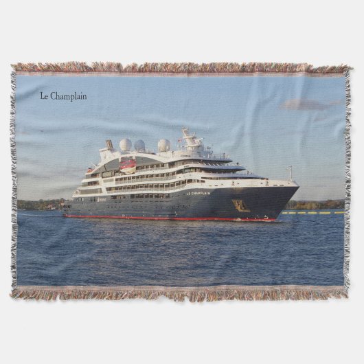 Le Champlain throw Decke (Vorderseite)