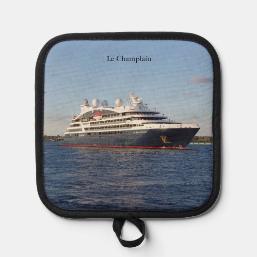 Le Champlain Topflappen (Vorderseite)