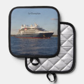 Le Champlain Topflappen (Vorderseite/Rückseite)