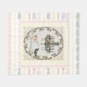 "Le Chandelier" und "Pearls Fleece Blanket" (Vorderseite (Horizontal))