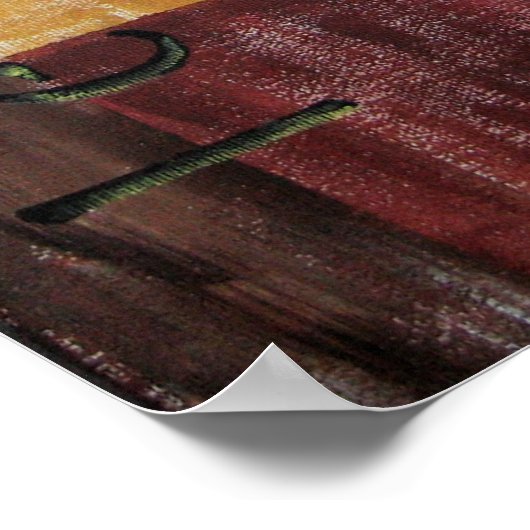 "Le Chat" 16 x 20 Print Poster (Ecke)