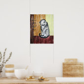 "Le Chat" 16 x 20 Print Poster (Küche)