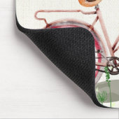 Le Chat à Vélo Mouse Pad Mousepad (Ecke)