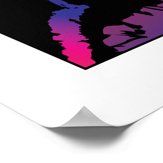 Le Chat d'Alexandra en Noir Two Poster (Ecke)