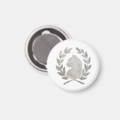 Le Chat d'Argent Cameo Magnet | Pa (Vorderseite/Rückseite)