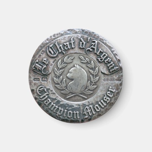 Le Chat d'Argent Champion Mäusejäger Magnet (Vorne)