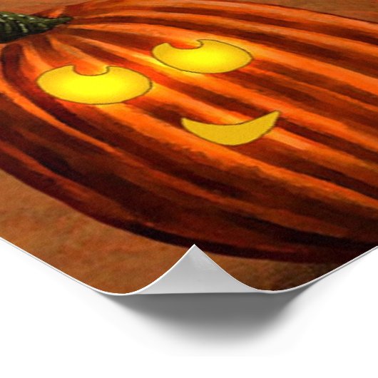 Le chat d'Halloween - Poster (Ecke)