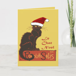 Le Chat Noel Christmas Spoof Vector Art Feiertagskarte