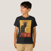 Le Chat Noir Art Print T-Shirt (Vorne ganz)