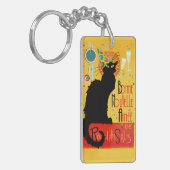 Le Chat Noir - Bonne Nouvelle Année Schlüsselanhänger (Vorderseite links)