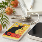 Le Chat Noir - Bonne Nouvelle Année Schlüsselanhänger (Vorderseite rechts)