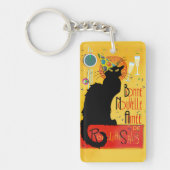 Le Chat Noir - Bonne Nouvelle Année Schlüsselanhänger (Vorderseite)