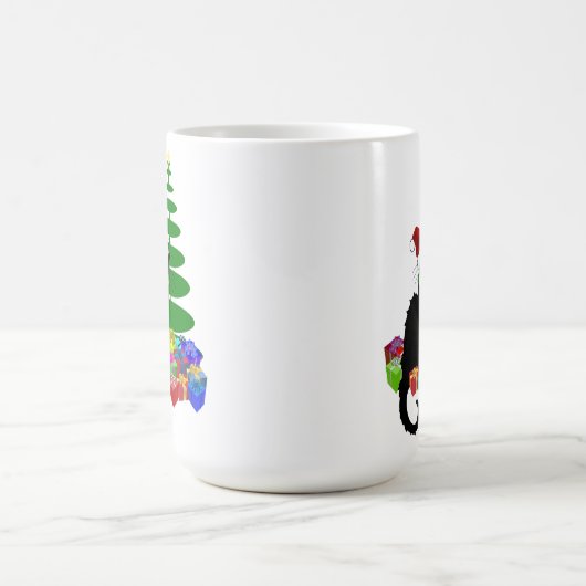 Le Chat Noir Christmas Kaffeetasse (Mittel)