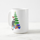 Le Chat Noir Christmas Kaffeetasse (Vorderseite Links)