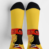 Le Chat Noir Christmas Socken (Oben)