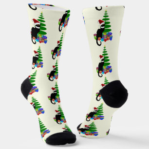 Le Chat Noir Christmas Socken