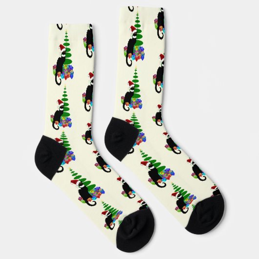 Le Chat Noir Christmas Socken (Rechts)