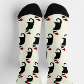 Le Chat Noir Christmas Socken (Oben)