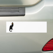Le Chat Noir Erntedank Pilgrim Hat Autoaufkleber (Auf Auto)