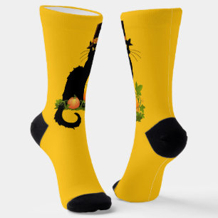 Le Chat Noir Erntedankfest und Pilgertürkei Socken