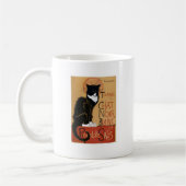 Le Chat Noir et Blanc 2-seitig Kaffeetasse (Links)