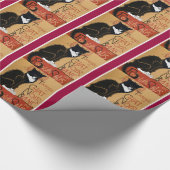 Le Chat Noir et Blanc Geschenkpapier (Ecke)