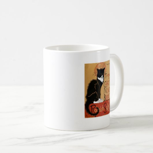 Le Chat Noir et Blanc Kaffeetasse (VorderseiteRechts)